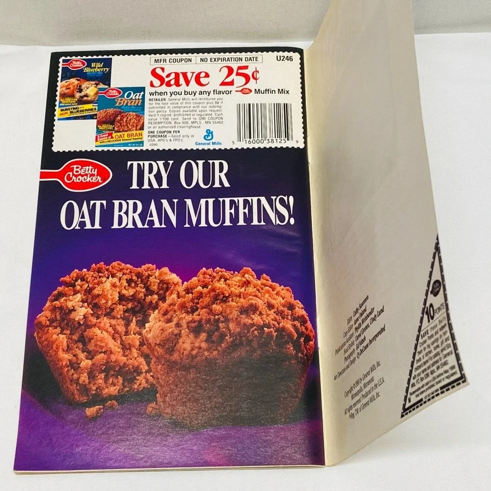 Vintage‎ 1990 Betty Crocker Cookbook Cooking Recipes Baking Cook Book